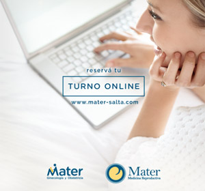 TURNO PARA TUS ESTUDIOS ONLINE | Mater Obstetricia y Ginecología | Reproducción Asistida